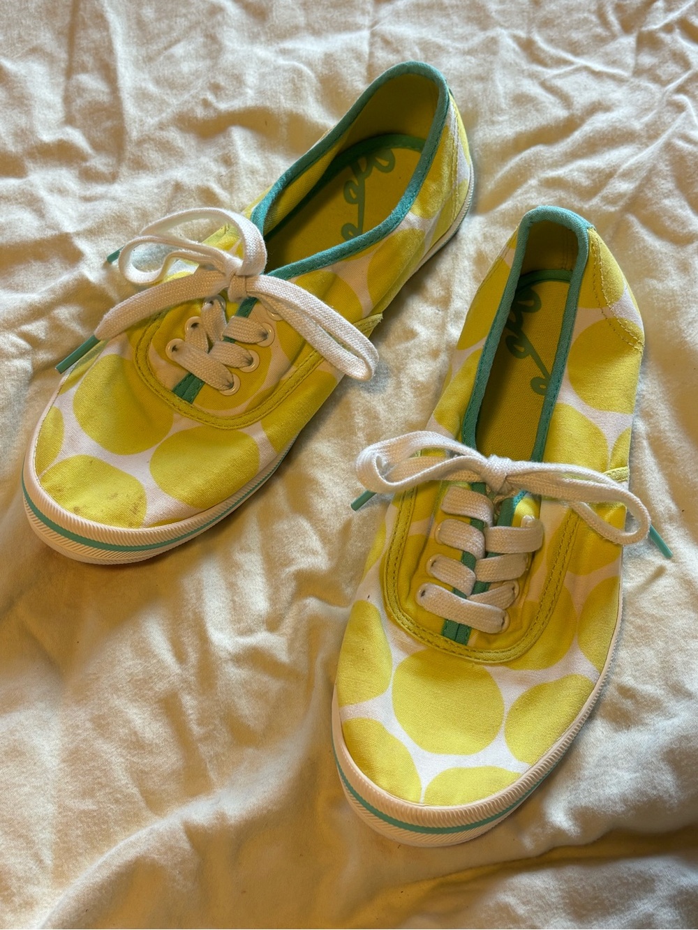 Boden Casual Sneakers with Polka Dots